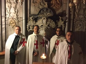 La S. Messa al cospetto del S. Sepolcro